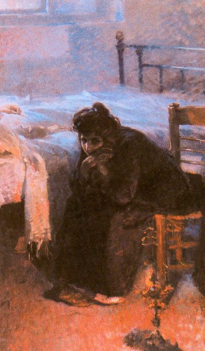 Ore di angoscia da Julio Romero de Torres